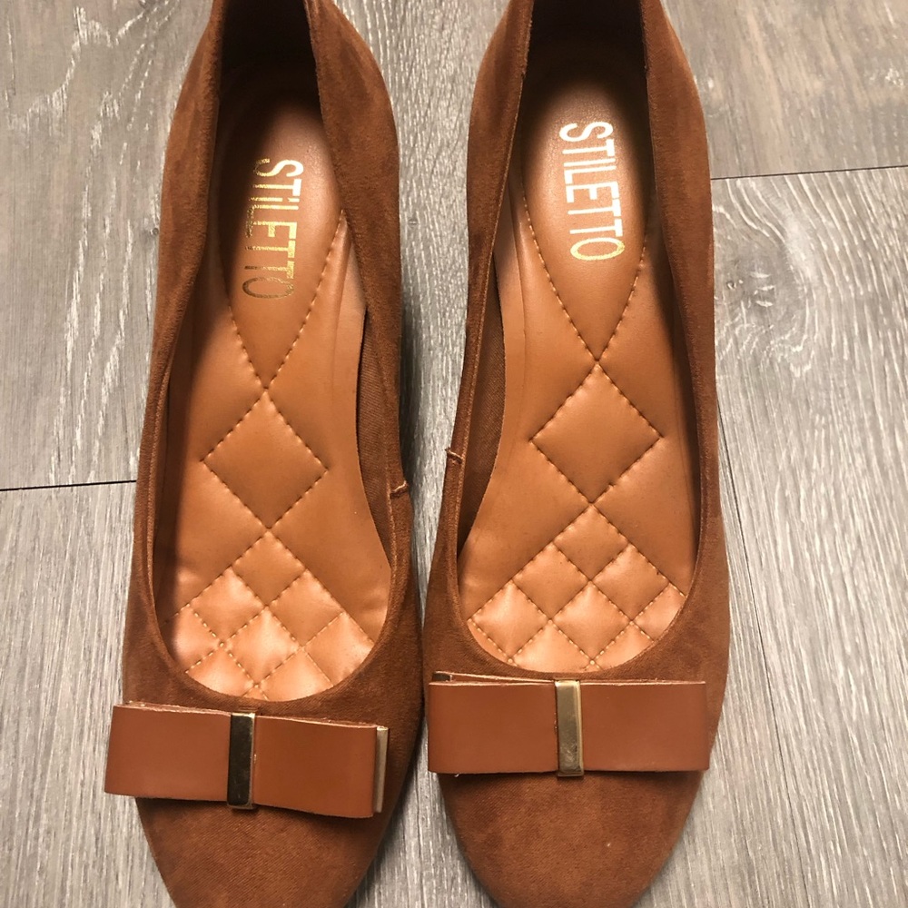 Women's Brown Suede heels